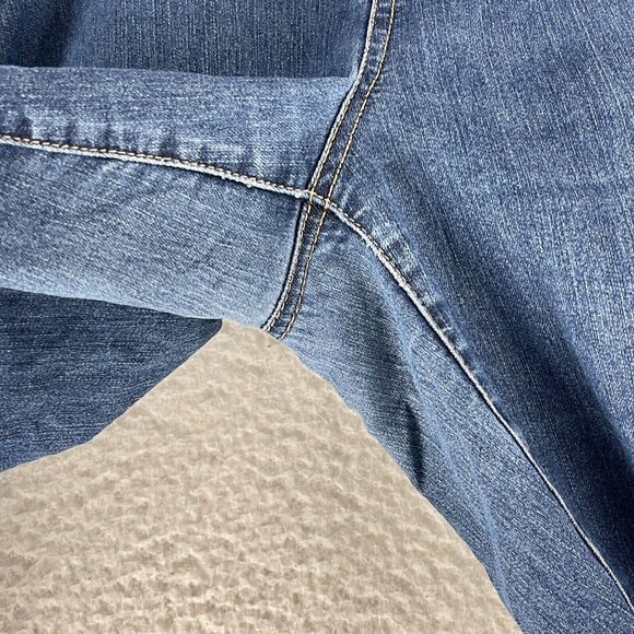 Torrid Blue Denim Skinny Leg Jeans Womens Mid-Rise Medium Wash Casual Size‎ 16 - Picture 6 of 15